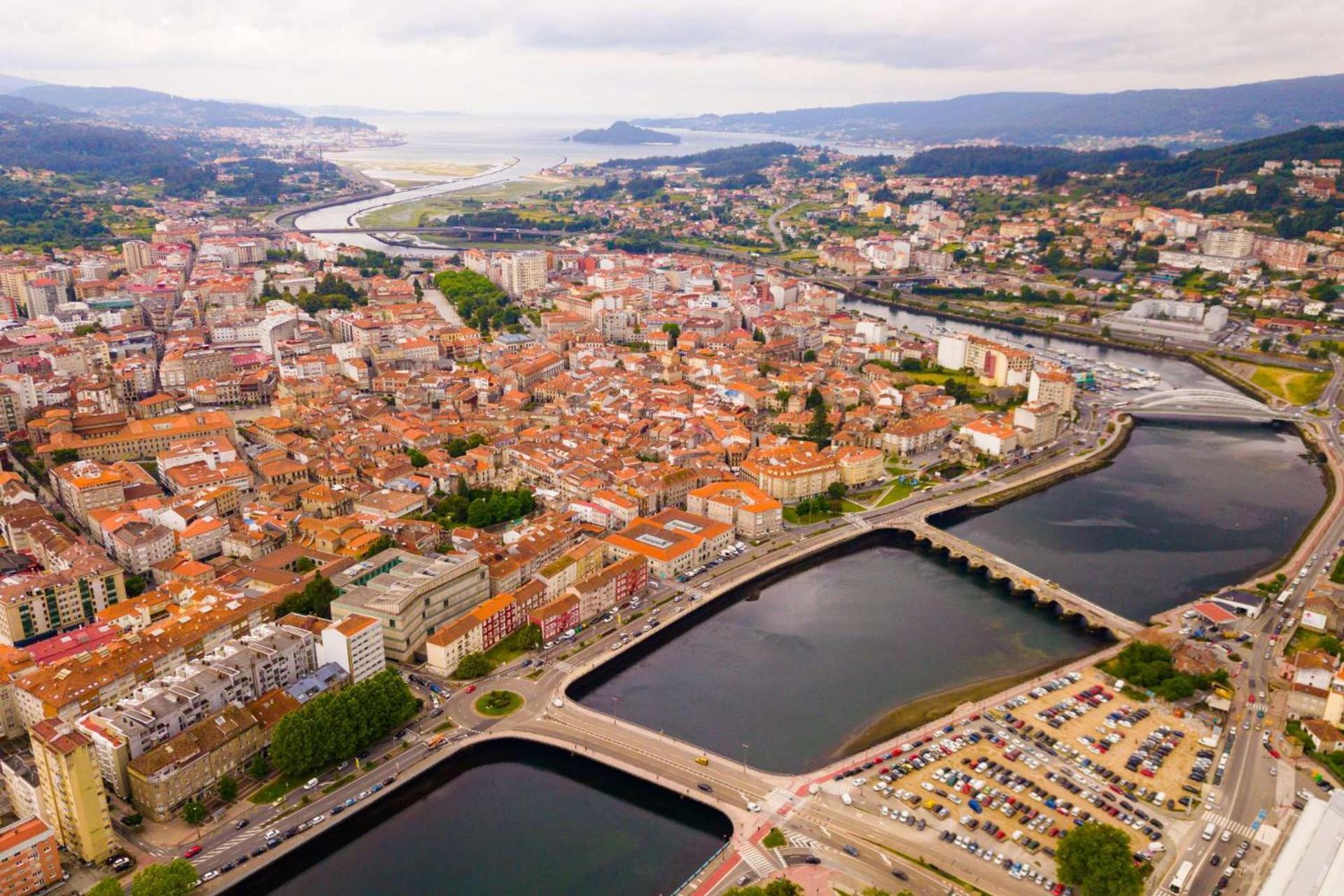 Maison Camelias En Pontevedra Centro Con Parking Incluido ภายนอก รูปภาพ